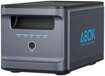 ABOK Ark2000 Portable Power Station LiFePO4 Battery, Expandable to 4kWh, 0.8 Hrs 0-100% Hypercharging, UPS, App, 2000W AC Solar Generator for Camping, Emergency, RV, Off-Grid Living, Cost Cutting