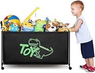 MISSLO Large Toy Box with Wheels Bi