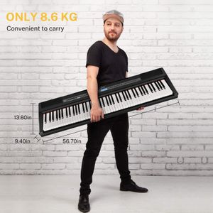 Donner 88-Key Digital Piano – Full Size Weighted Keyboard
