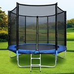 Oryxearth10FT Recreational Trampoline for Kids, Outdoor Trampoline with Enclosure Net and Ladder ASTM Approved