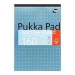 Pukka A4 Refill Pad 160P Narrow Ruled - Pack of 6