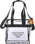 DISCOUNT PROMOS Game Day Clear Tote Bags