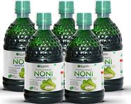 Scorlife® Noni Advance Sugar-Free Juice,Garcinia and Ashwagandha- 500ml Each| Rich in Antioxidants, Boosts Energy, Builds Immunity, |Diabetic Friendly,Pack of 5