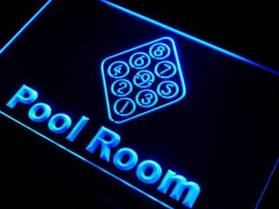 ADVPRO Cartel Luminoso i168-b Pool Room Neon Light Sign
