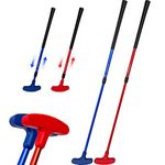 PLAYEAGLE Adjustable Length Golf Putters for Men and Women 2 Pack Two-Way Kids Putter Mini Golf Putter for Right or Left Handed Golfers, Golf Putter Suitable for Children, Teenagers and Adults