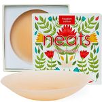 NEATS Nipple Cover LIMITED EDITION - 1 pair, Reusable & Hypoallergenic Sticky Adhesive Silicone Nipple Covers, Strapless Bra Nipple Pasties for Dress or Lingerie - Breast Concealer Pasty for Women,