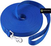 Eagle Pets Nylon Dog Training Lead Dog Leash Long Leash For Dogs (Blue, 10 Feet)