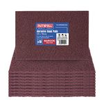 Faithfull AHPMAROON Very Fine Hand Pad 230 x 150mm - Maroon (Pack of 10)