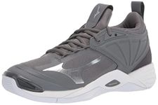 Mizuno Women's Wave Momentum 2 Volleyball Shoe, Grey, 8 UK