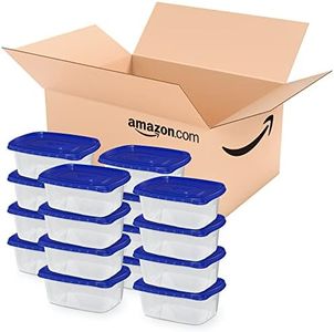 Ziploc Food Storage Meal Prep Containers Reusable for Kitchen Organization, Smart Snap Technology, Dishwasher Safe, Deep Rectangle, 16 Count