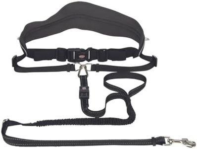 TRIXIE Ceinture ventrale avec laisse, rouge, pour chiens de moyenne et grande taille