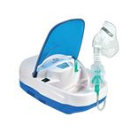 Thermocare TP-GIO1 Piston Compressure Nebulizer with Complete Kit Neb (White&blue)