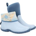 Muck Boots Womens Muckster II Mid Comfy Wellington Boots, Blue, 4 UK