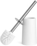 Toilet Brush | Premium Loo Brush And Set For Elegant Bathrooms | Durable And Hygienic Cleaning Solution. (1, White)