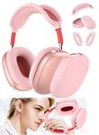 Duomama Protective Silicone Case for AirPods Max - Pink Ear Cups & Headband Cover - Anti-Scratch Skin Protector Accessories for Apple AirPods Max Headphones