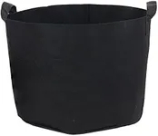 Sunnydaze 1-Pack of 10-Gallon Garden Grow Bags for Vegetables - 300 GSM Non-Woven Polypropylene Felt Fabric Flower Pots and Planters with Handles - Single Gardening Container