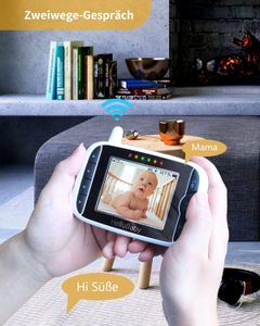 HelloBaby Baby Monitor – Audio & Camera, Night Vision