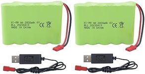 2PCS 6.0V 2800mah AA Rechargeable B