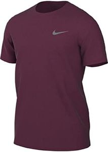 Nike Mens Team Legend Short Sleeve Crew T-Shirt (as1, Alpha, x_l, Regular, Regular, Team Maroon)