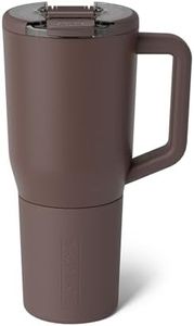 BrüMate Müv - 35oz 100% Leak Proof Insulated Coffee Mug with Handle & Lid - Stainless Steel Coffee Travel Mug - Double Walled Coffee Cup (Java)