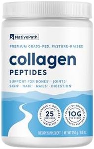 NativePath Collagen Peptides Protein - Hydrolyzed Type 1 & 3 Collagen Powder for Skin, Hair, Nails - 8.8 oz (25 Servings)