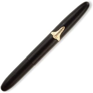 Fisher Space Pen Bullet Chrome Barrel With Shuttle Embalm, (600BSH), Matte Black