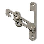 UPVC Window Restrictor Hook. Child Lock Restrictor Safety Catch (Left Handed)