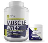 Muscle Asylum Premium Whey Protein l 2kg, 50 Servings l Kulfi Flavor l With Genuine Lab Reports l Muscle Building & Recovery | Increased Muscle | Easy to Digest | with 5.2g Bcaa per serve