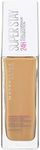 Maybelline New York Foundation, Superstay 24 Hour Longlasting Foundation, Lightweight Feel, Water and Transfer Resistant, 30 ml, Shade: 60, Caramel