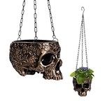 Hanging Skeleton Planter &Halloween