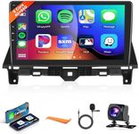 Podofo 8 Core 4G 64G for Honda Accord 8th 2008-2013 Car Radio Stereo with Wireless CarPlay Android Auto 10.1inch 1280 * 720P IPS Touch Screen Bluetooth5.0 GPS FM/RDS WiFi DSP/46EQ AHD Backup Camera