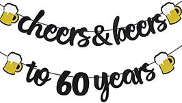 Cheers & Beers to 60 Years Black Gl