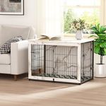 Megidok Wooden Dog Crate Furniture 