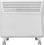 Devola Electric Panel Heater Low Energy Wall mounted Radiator 1000W, Eco Warm Energy Efficient Technology, Floor stand & wall mount, Adjustable Thermostat with Programmable Timer, Lot 20, DVS1000W