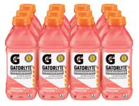 Gatorade Gatorlyte Strawberry Kiwi Electrolyte Beverage, 591 mL Bottles, 12 Pack