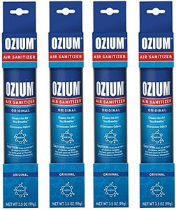 Ozium 3.5 Oz. Air Sanitizer & Odor Eliminator for Homes, Cars, Offices and More, Original Scent, 4 Pack