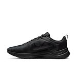 Nike Men's Downshifter 12 Sneaker, Black/DK Smoke Grey-Particle Grey, 9 UK