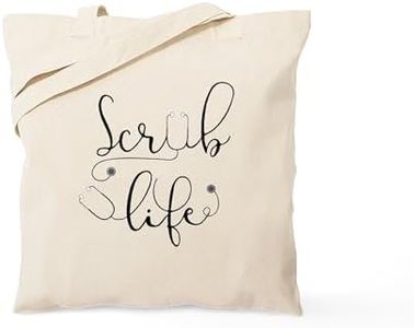 CafePress Scrub Life Tote Bag Natural Canvas Tote Bag, Reusable Shopping Bag