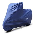 Neodrift 'NeoMax' Bike Cover Compatible with Royal Enfield Himalayan (All-Weather Motorcycle Protection, Water & UV Resistant, Dustproof, Windproof) (Color-Blue)