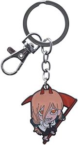 Amasukami Anime Character Pochita keyring Denji keyring Power keyring