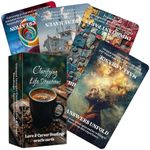 DPEHAKMK Clarifying Life Situations Oracle Cards, Love and Career Oracle Deck for Beginners, Cover All Areas in Life, Love, Spiritual Journey, and Career