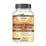 Vitamin C 2000MG, Zinc 40 mg, Vitam