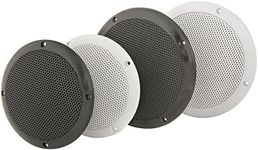 Water Resistant 5" Speakers | White