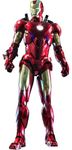 Hot Toys 1:4 Iron Man Mark IV - Iron Man 2, Red