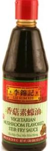 Lee Kum Kee Vegetarian Mushroom Flavored Stir-fry Sauce, 20-Ounce Bottle (Pack of 3)