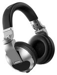 Pioneer DJ HDJ-X10-S - Closed-Back Circumaural DJ Headphones with 50mm Drivers, with 5Hz-40kHz Frequency Range, Detachable Cable, and Carrying Case - Silver