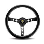 Momo PRO35BK2B Prototipo Black 350 mm Leather Steering Wheel