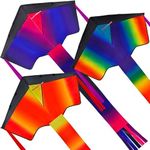 JOYIN 3 Packs Delta Multicolor Kite