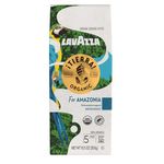 Lavazza, ¡Tierra Organic Amazonia Ground Coffee Medium Roast 300g Bag, Floral Notes Authentic Italian, Blended And Roated in Italy, Balanced and Aromatic Fruity and floral notes