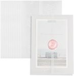 Pilloze 50 Pack Rose Vellum Jackets for 5x7 Invitations - Pre-Folded 115GSM Wedding Invitation Wraps for Wedding, Invitation Cards, Greeting Cards, Baby Shower, Birthday